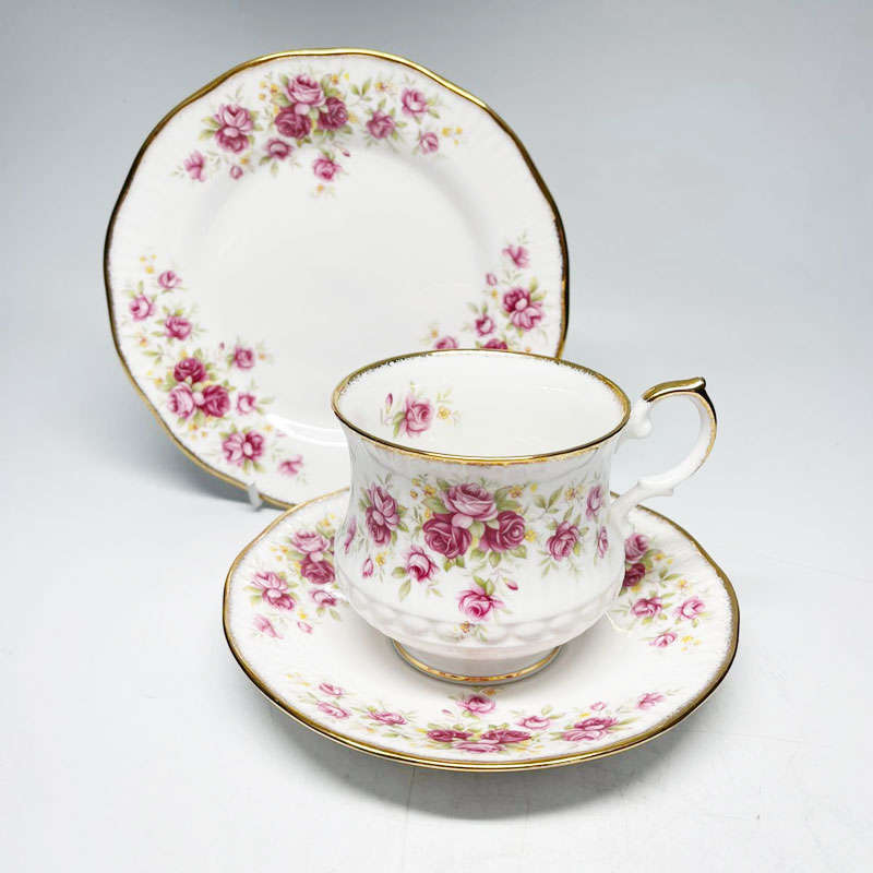 Queens China Trio Queens Rose