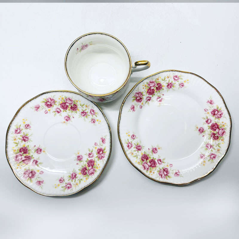 Queens China Trio Queens Rose