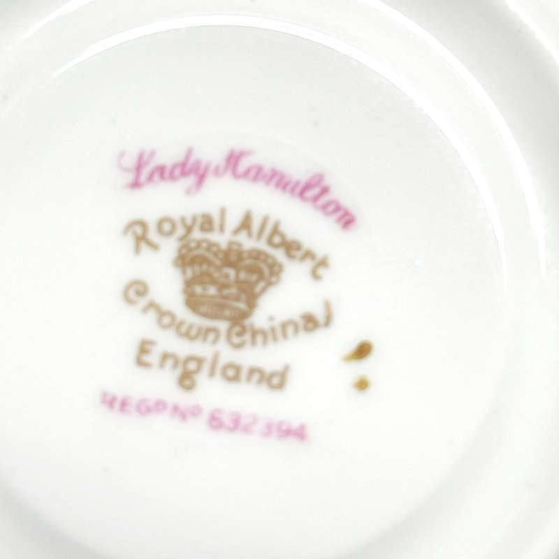 Royal Albert Lady Hamilton Tea Trio Avon