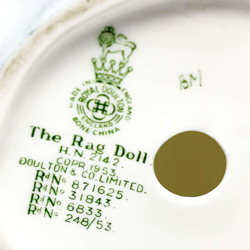 Royal Doulton Figurine The Rag Doll HN2142