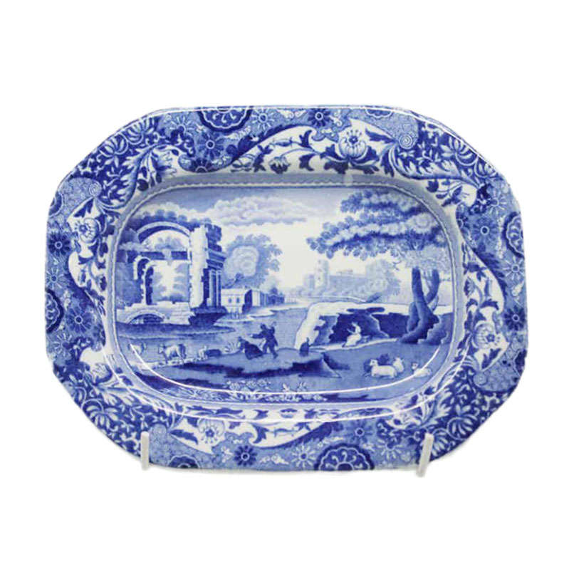 Blue Italian Medium Copeland Spode Platter 43cm