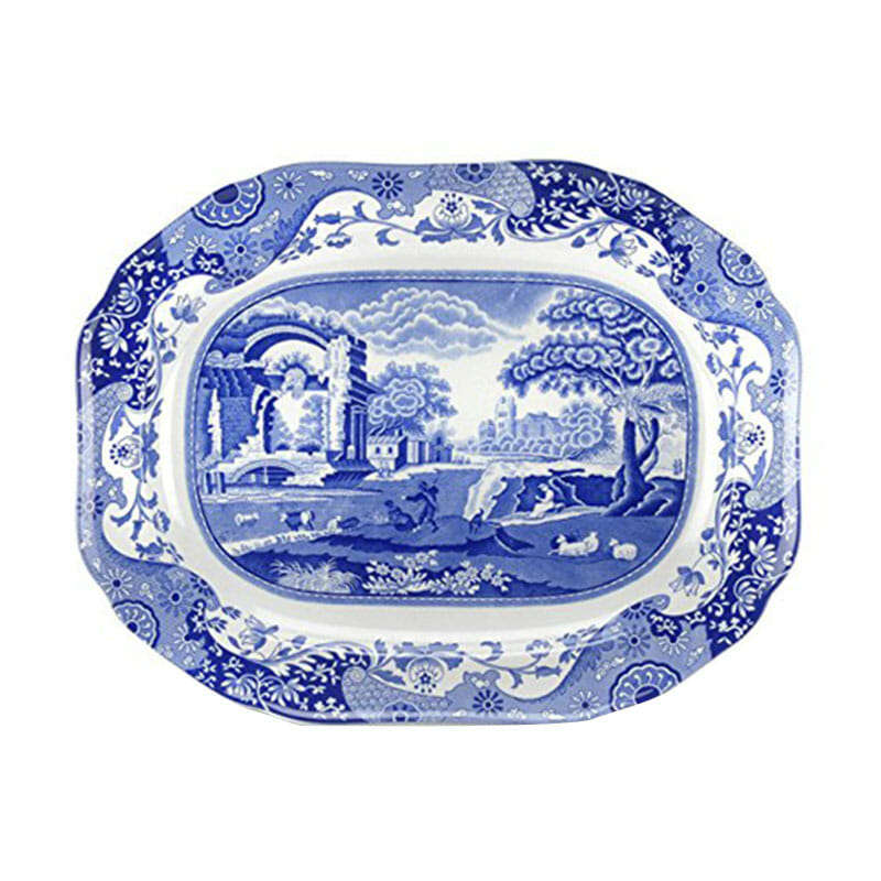 Copeland Spode Blue Italian Small Platter 27cm