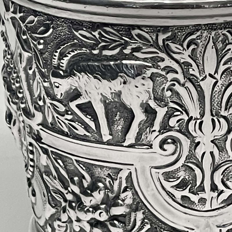 Hallmarked Silver Claret Jug London 1917 J N Mappin