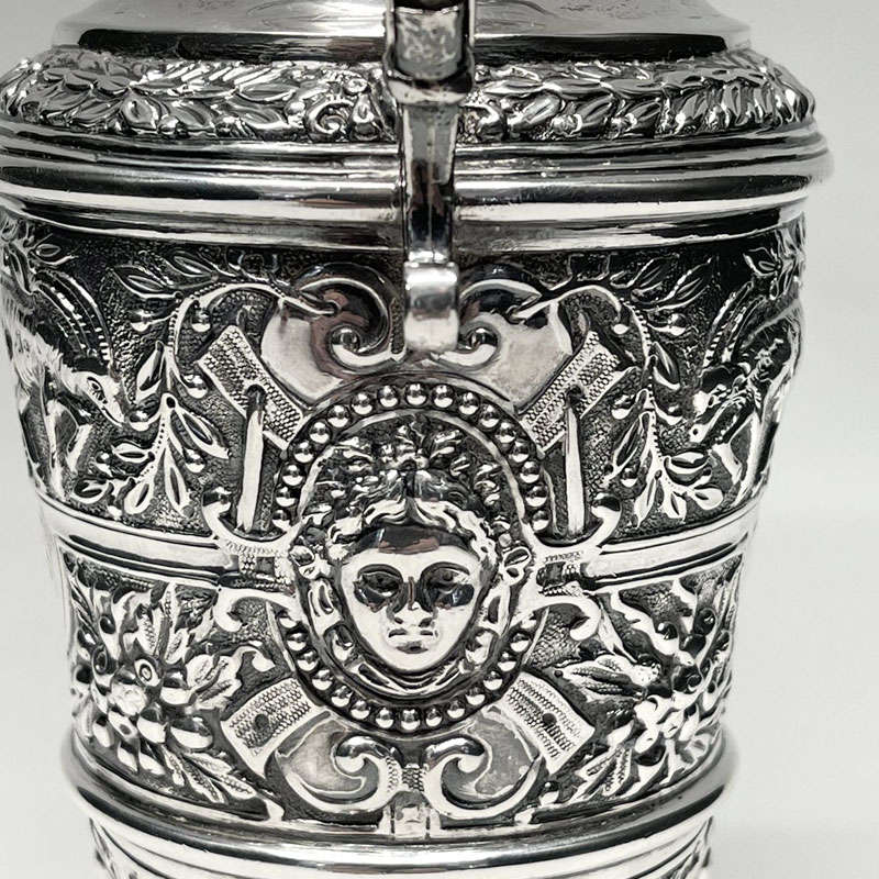 Hallmarked Silver Claret Jug London 1917 J N Mappin