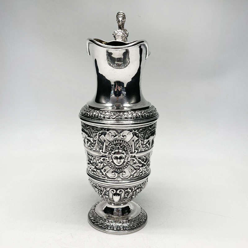 Hallmarked Silver Claret Jug London 1917 J N Mappin