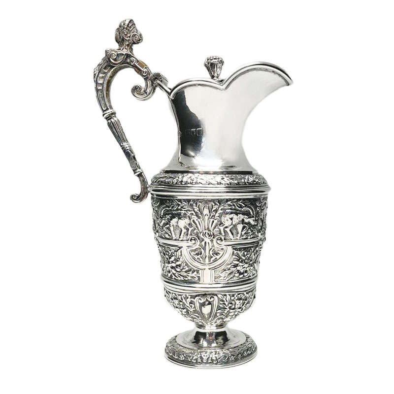 Hallmarked Silver Claret Jug London 1917 J N Mappin