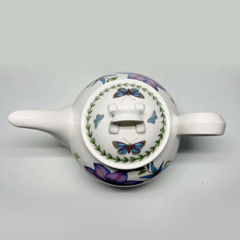Portmeirion Purple Flower Tea Pot Botanic Garden