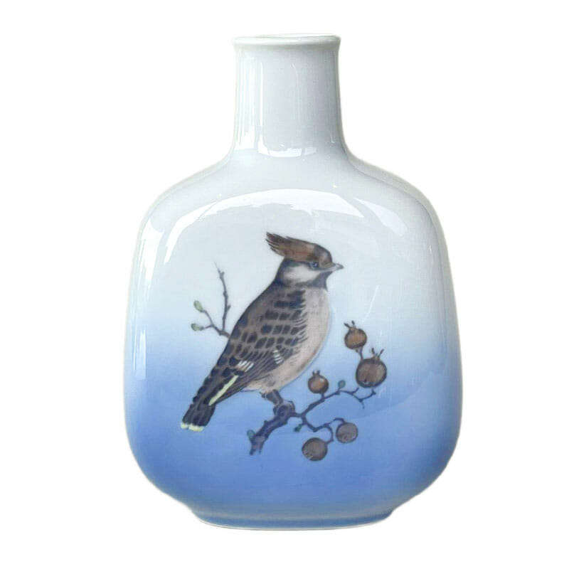 Royal Copenhagen Bud Vase Bird On Twig  5103