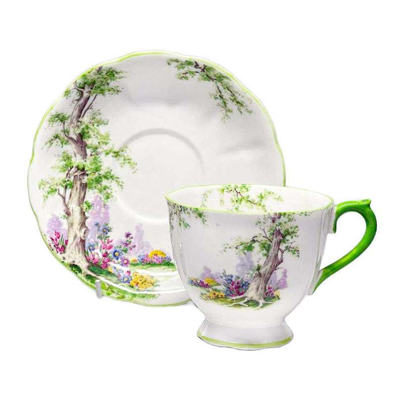 Royal Albert Greenwood Tree Breakfast Duo