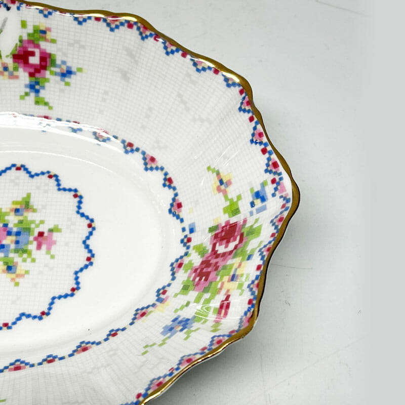 Royal Albert Petit Point Fluted Bon Bon