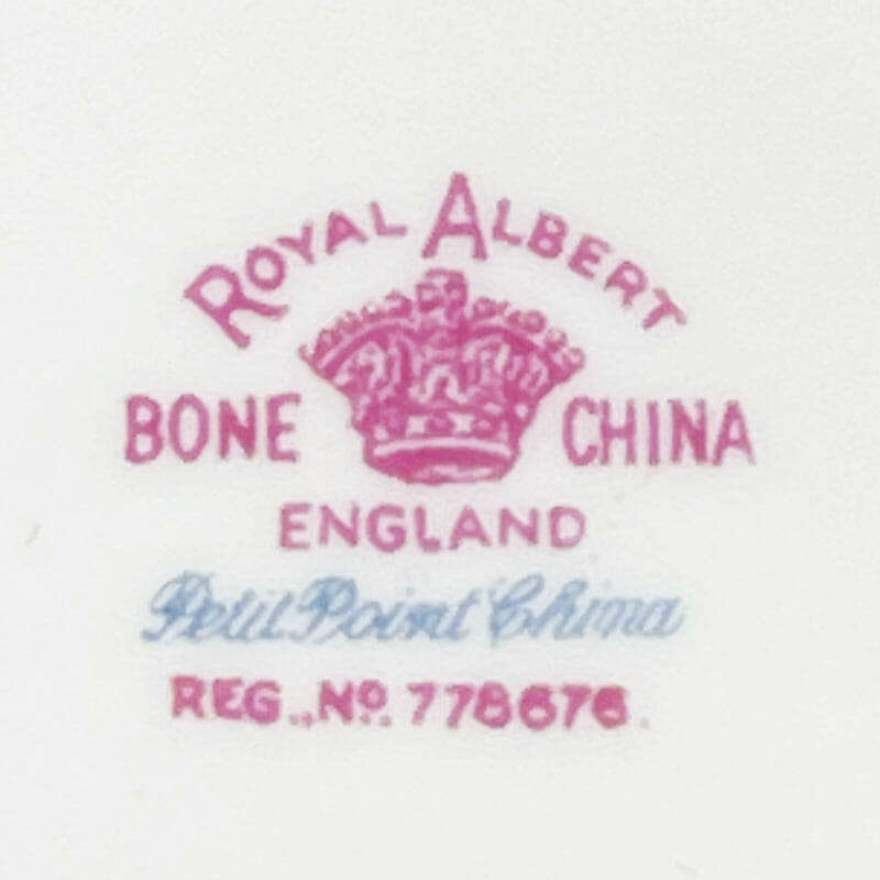 Royal Albert Petit Point Fluted Bon Bon