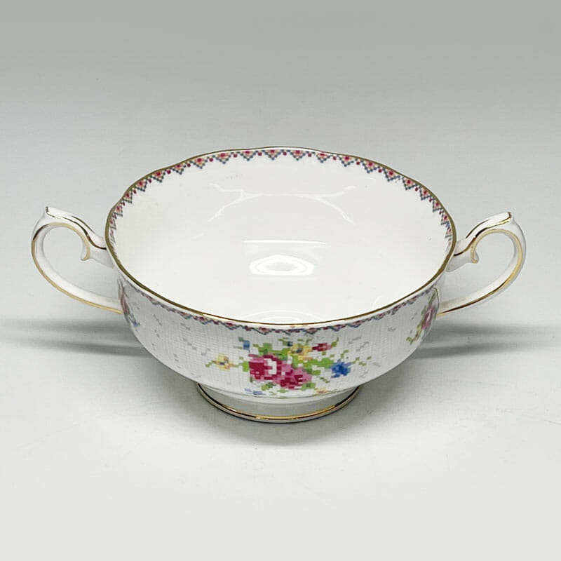 Royal Albert Petit Point Soup Coupe