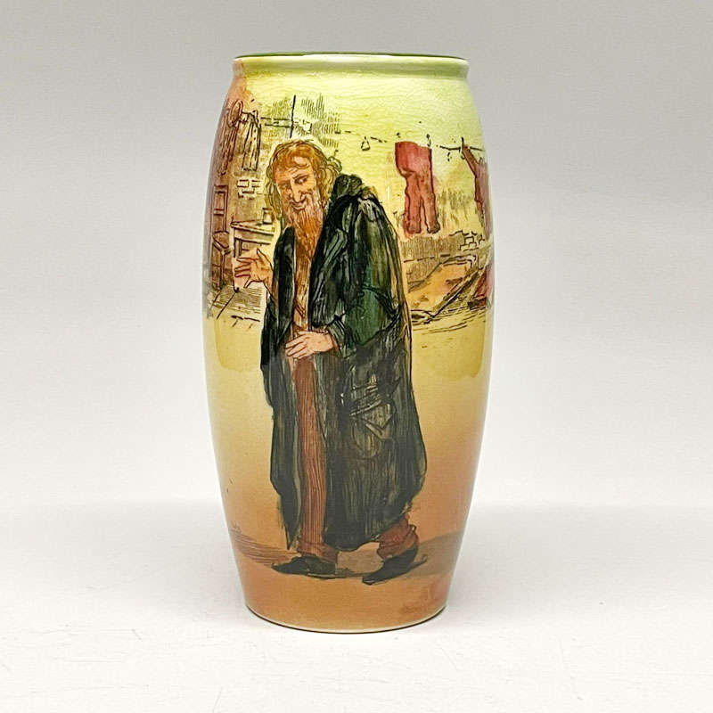 Royal Doulton Dickens Ware Vase Fagin
