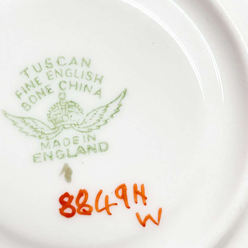 Tuscan China Spring Floral Coffee Milk and Sugar