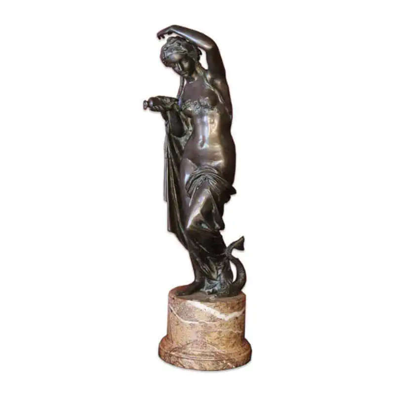 Art Nouveau Figural Woman Bronze