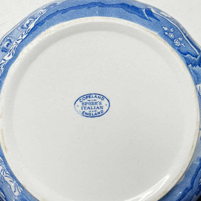 Copeland Spode Blue Italian Soup Coupe