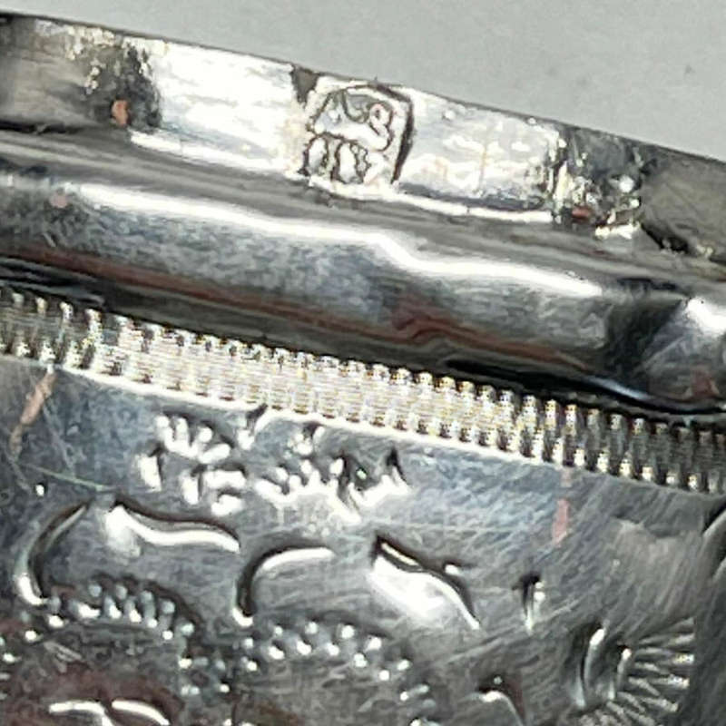 Rare Dutch Silver Boot Vesta Case