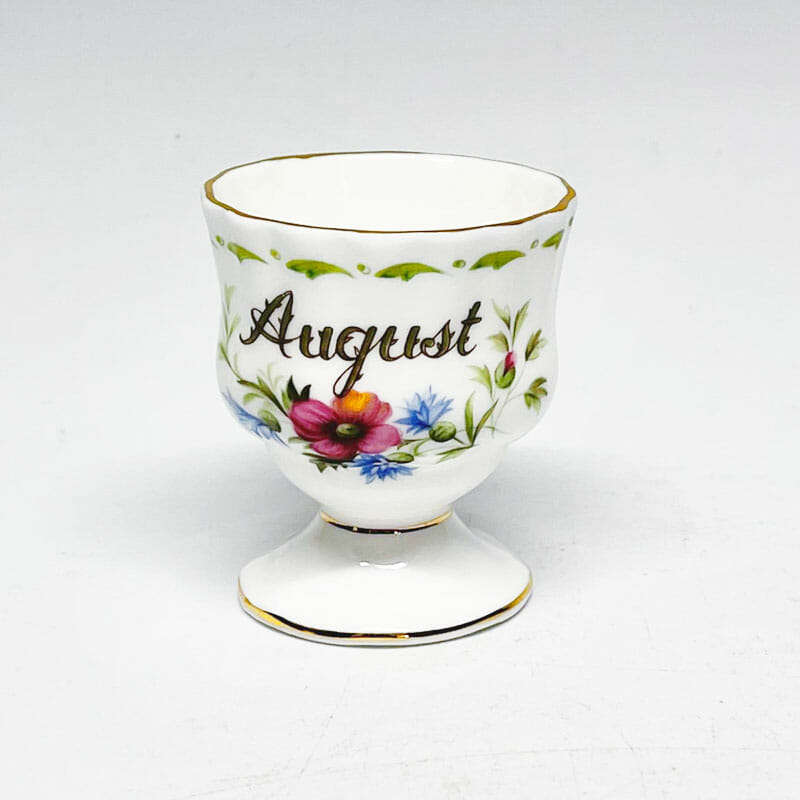 Royal Albert Flowers Of The Month Egg Cup August