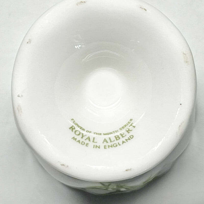 Royal Albert Flower of The Month December Egg Cup