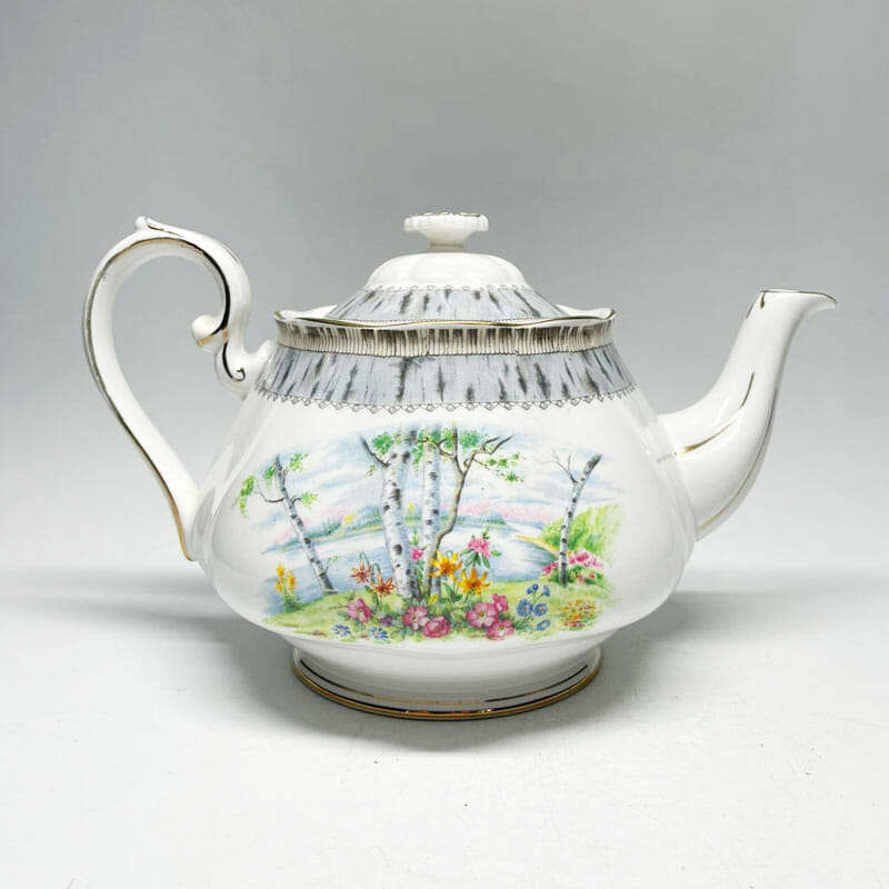 Royal Albert Silver Birch Tea Pot
