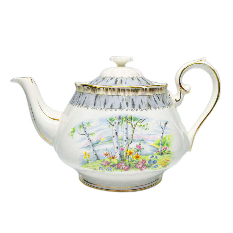 Royal Albert Silver Birch Tea Pot