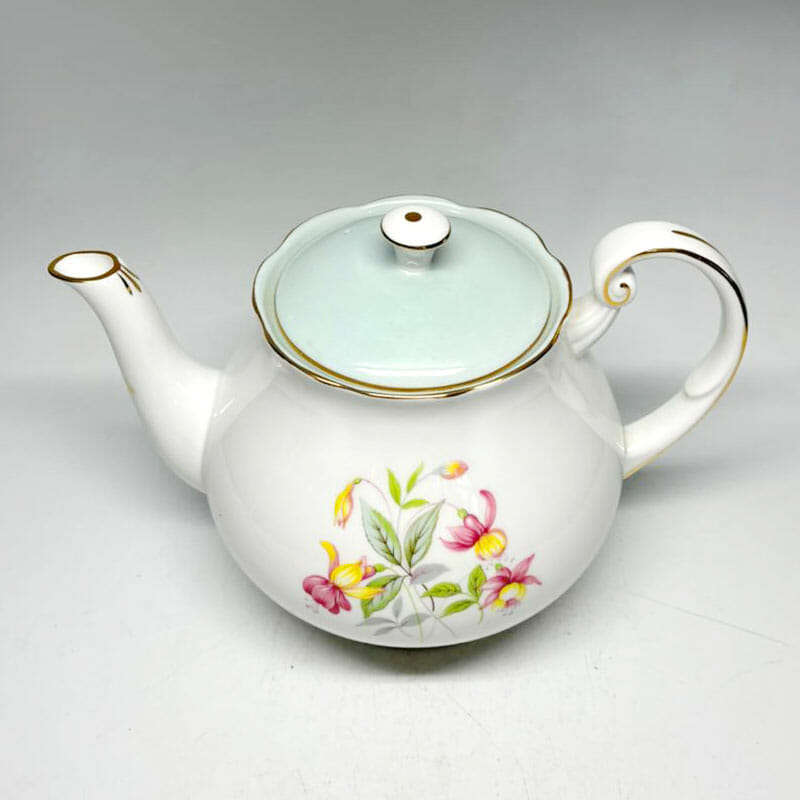 Royal Standard Fushia Flower Tea Pot 3057