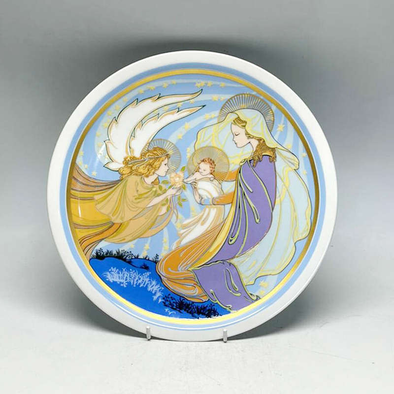 Arzberg Christmas Plate Hallett 1982