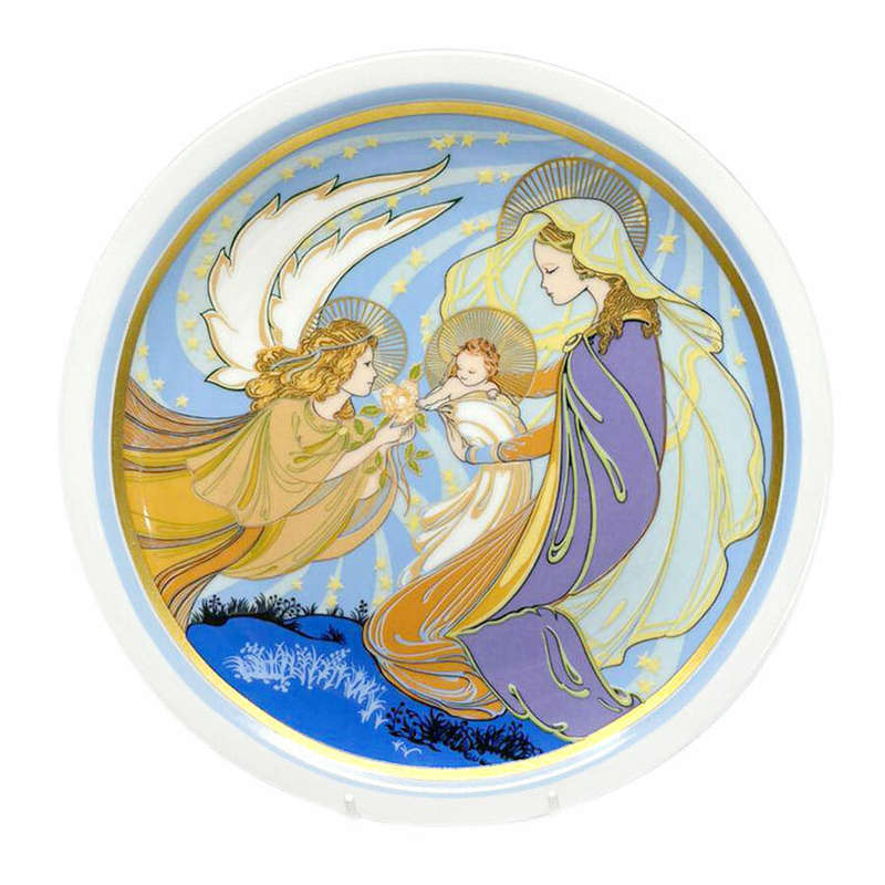 Arzberg Christmas Plate Hallett 1982