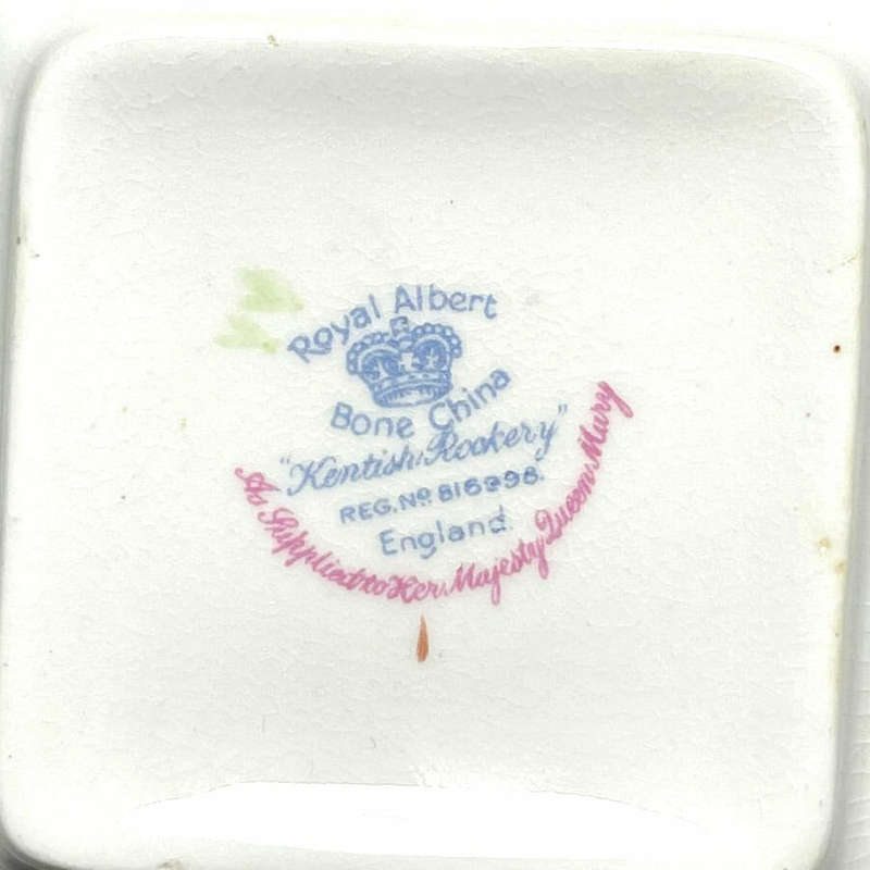 Royal Albert Kentish Rockery Square Nut Dish