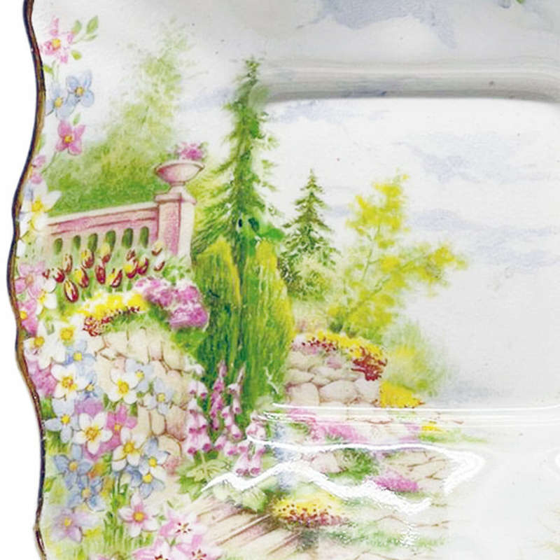 Royal Albert Kentish Rockery Square Nut Dish