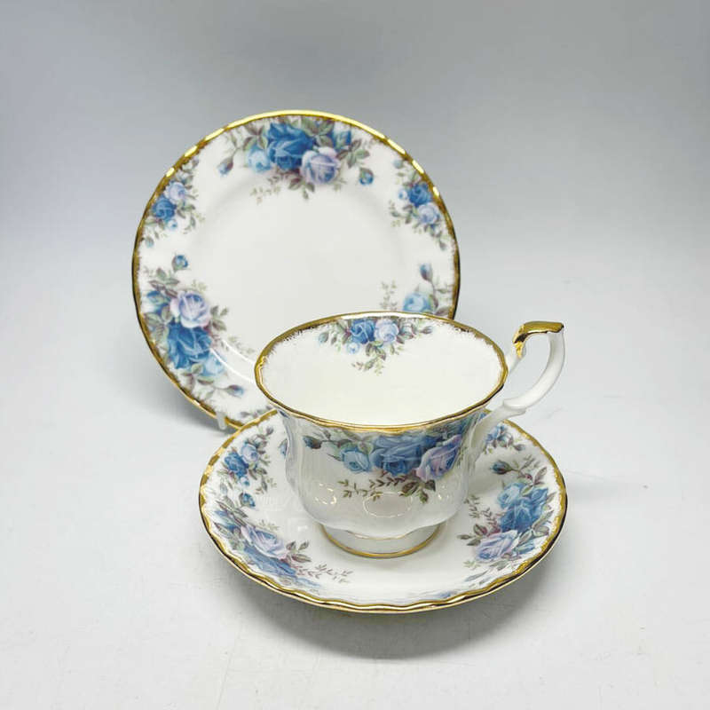 Royal Albert Moonlight Rose Tea Trio