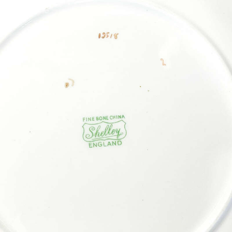 Shelley Rose Pansy Deco Large Cake Plate 13518