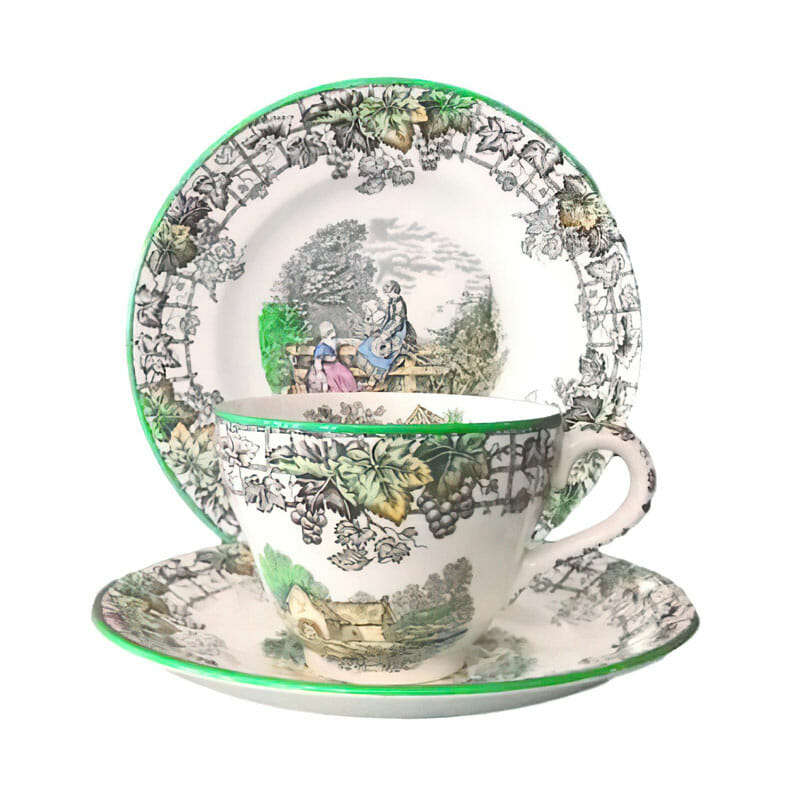 Copeland Spode Byron Pattern Trio