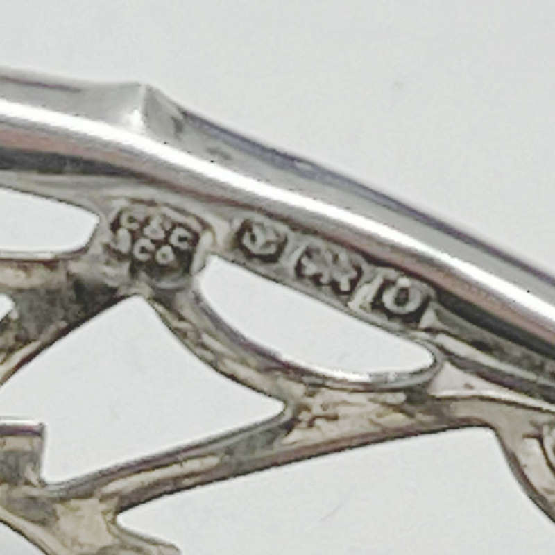 Hallmarked Silver Boxed Pierced Bon Bons Birm 1938