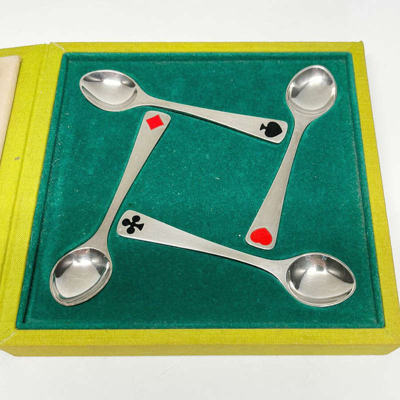 Hallmarked Silver Georg Jensen Bridge Set