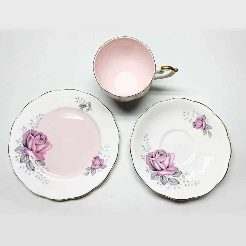 Queen Anne China Fair Lady Trio