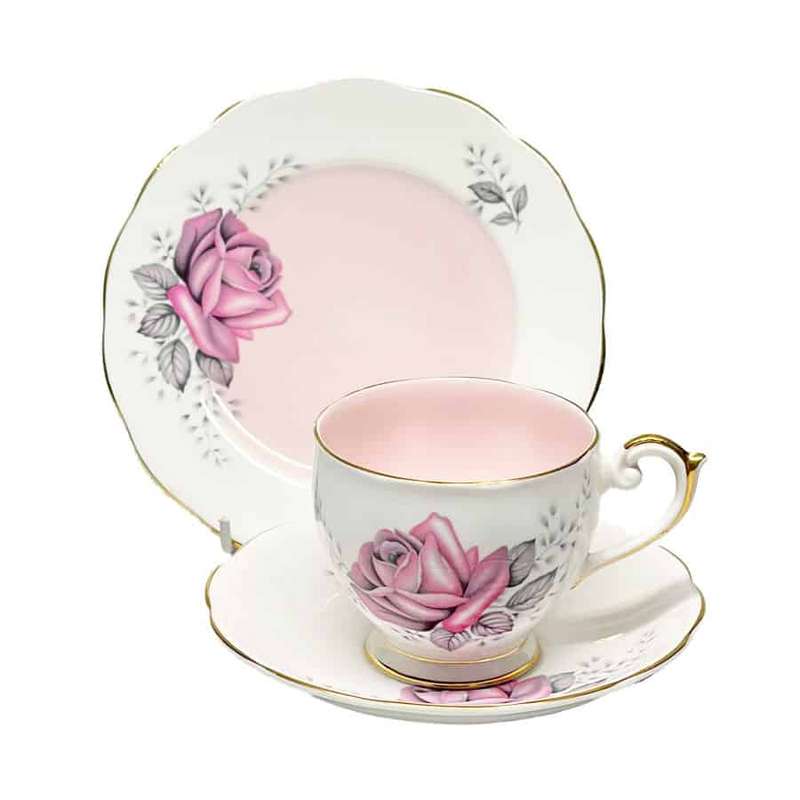 Queen Anne China Fair Lady Trio
