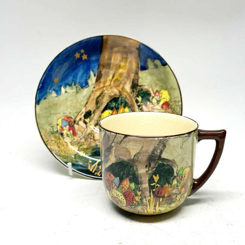 Royal Doulton Gnomes Tea Duo D4697