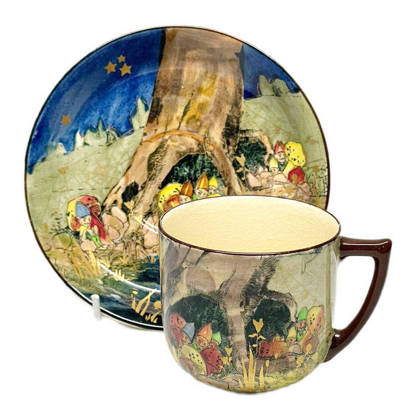 Royal Doulton Gnomes Tea Duo D4697