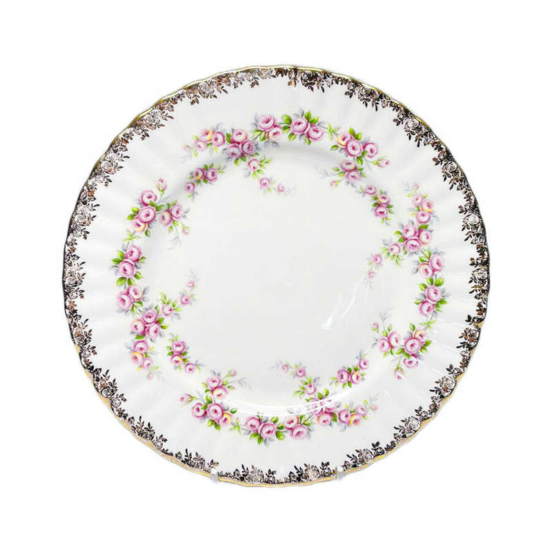 Royal Albert Dimity Rose Entree Plate