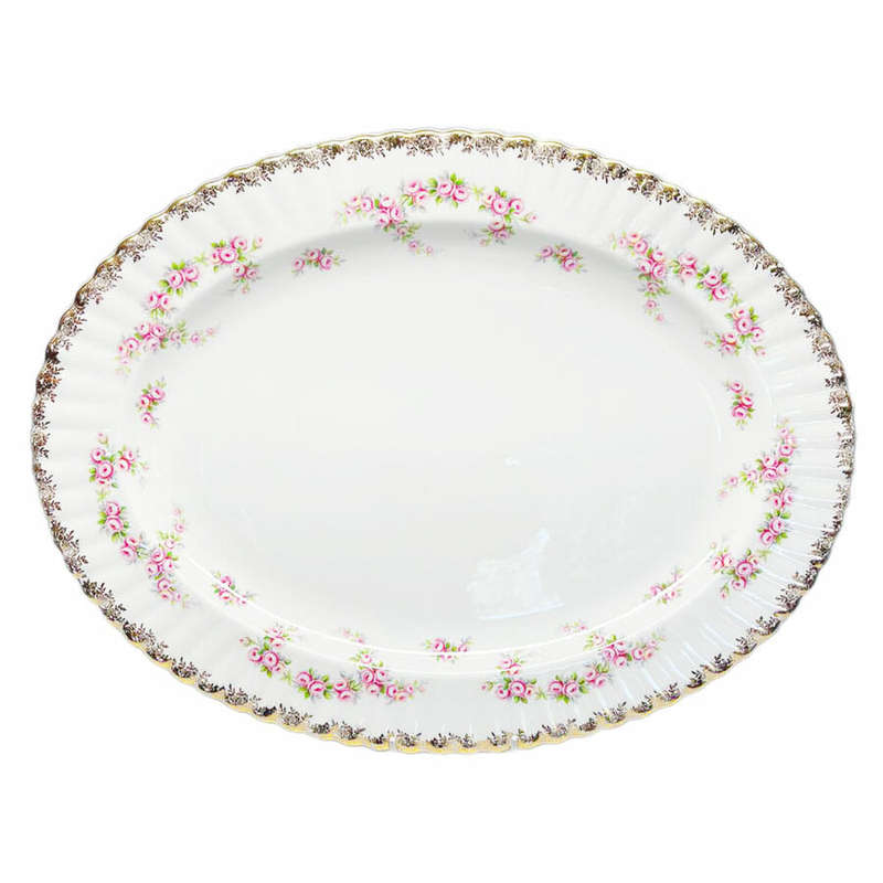 Royal Albert Dimity Rose  Platter 41cm