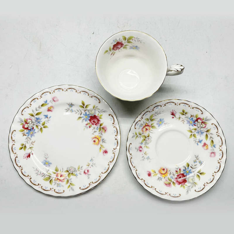 Royal Albert Jubilee Rose Trio