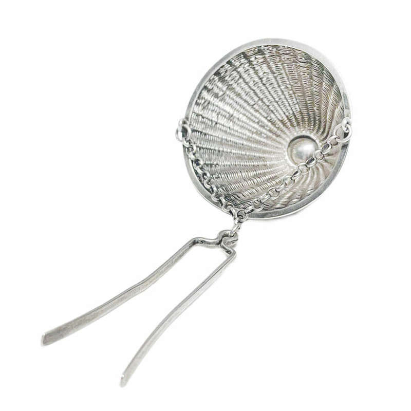 Sterling Silver Spout Tea Strainer