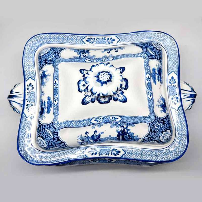 Booths Ming Blue and White Soup Toureen