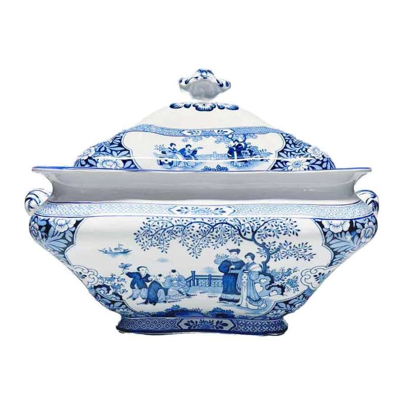 Booths Ming Blue and White Soup Toureen
