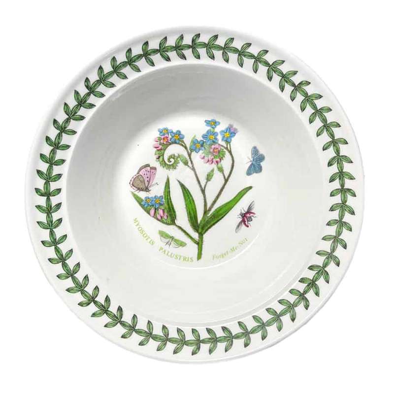 Portmeirion Botanic Garden Lipped Dessert Forget Me Not