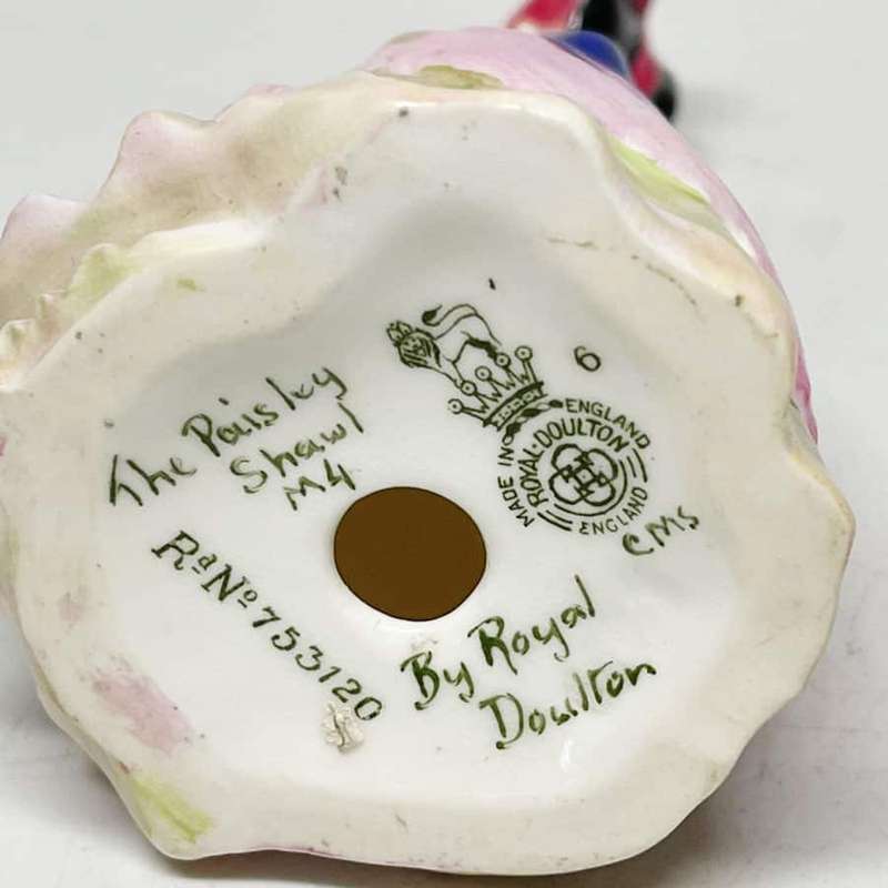 Royal Doulton The Paisley Shawl Figurine  M4
