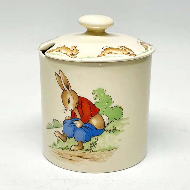 Royal Doulton Bunnykins Proposal Lidded Preserve Jar