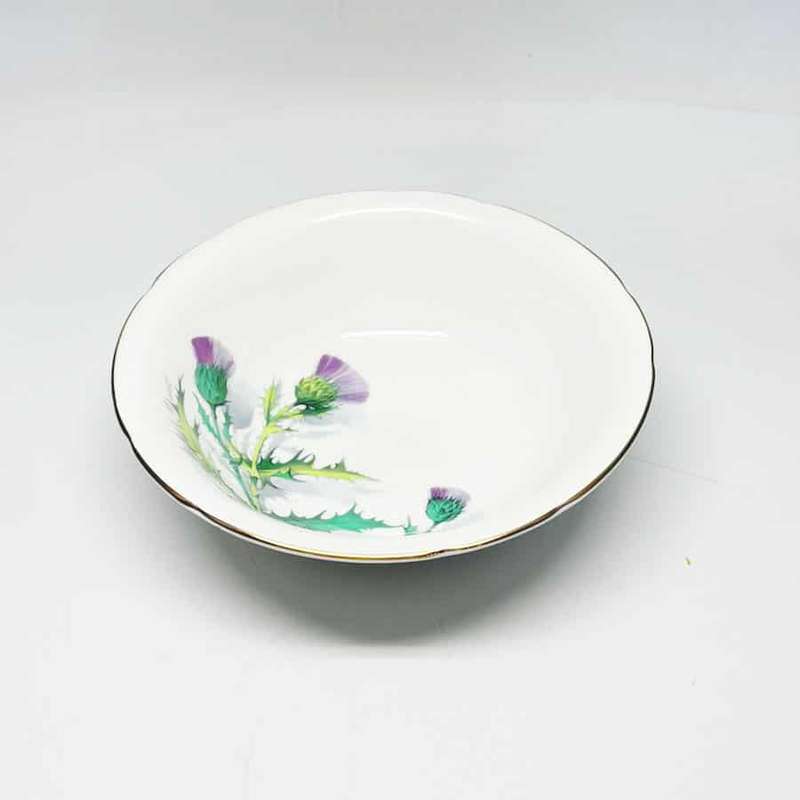 Roslyn China Queen Of The Highlands Dessert Bowl