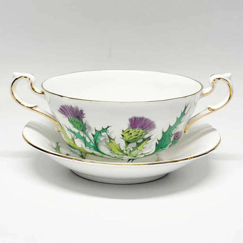 Roslyn China Queen Of The Highlands Soup Coupe
